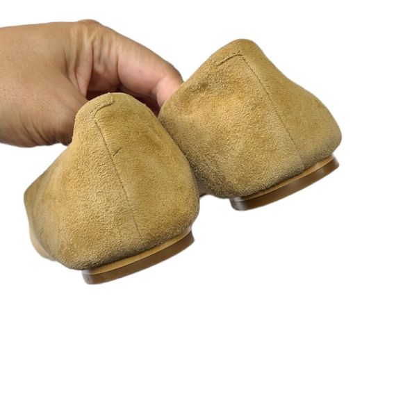 Audrey Brooke Women's Leather Pointed Toe Flats Size 10 - Picture 5 of 7